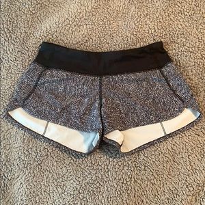 Lululemon speed shorts